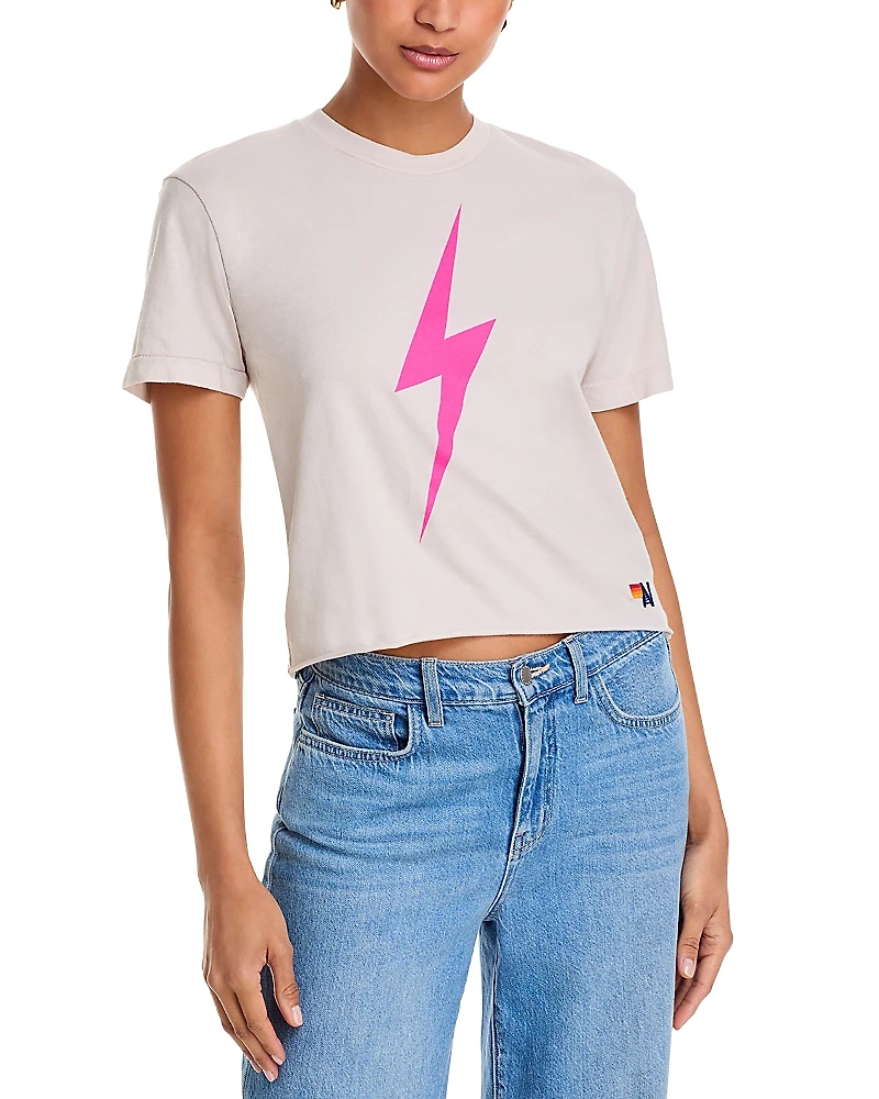 Aviator Nation Bolt Graphic Boyfriend Tee - Exclusive
