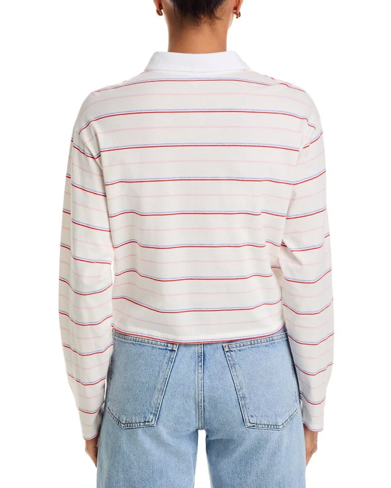 The Lexie Cropped Rugby Shirt