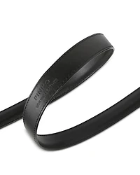 Women's Love Berry H2 Black Leather Belt