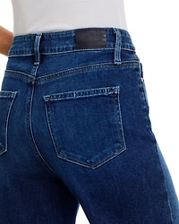 Anessa High Rise Cropped Wide Leg Jeans Kindered