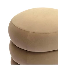Stefanie Velvet Ottoman