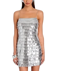 Retrofete Amalie Paillette Mini Dress