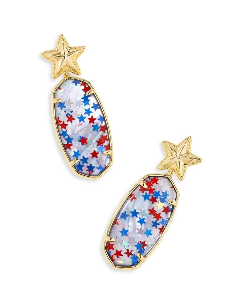 Elle Star Drop Earrings