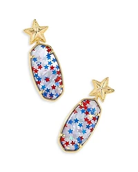 Elle Star Drop Earrings