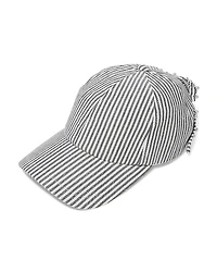 Lele Sadoughi Bow Embellished Baseball Cap