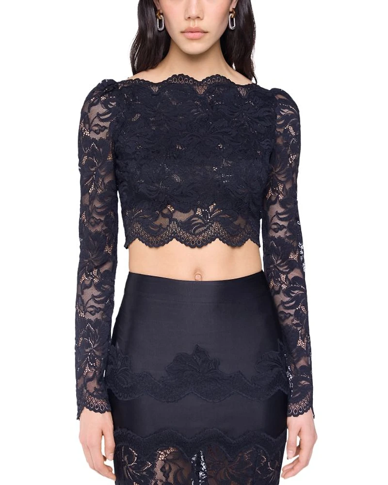 Lace Crop Top