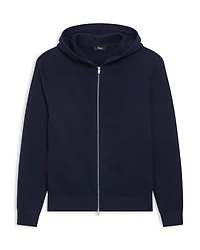 Myhlo Zip Front Knit Hoodie