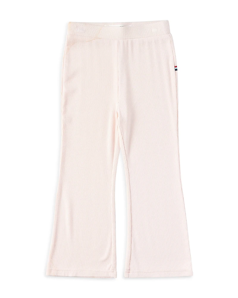 Sol Angeles Girls' Ribbed Flare Modal Pant - Little Kid, Big Kid