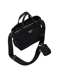 Padded Re-Nylon Tote Bag