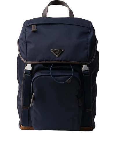 Prada Re-Nylon and Suede Backpack