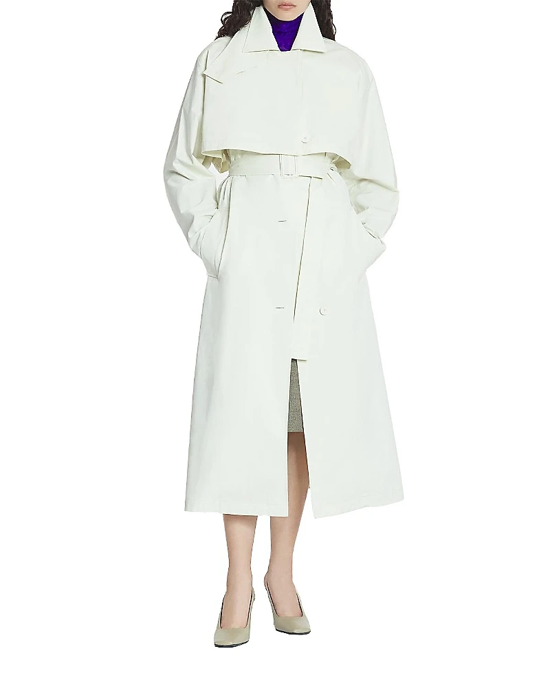 Lanvin Cotton Trench Coat