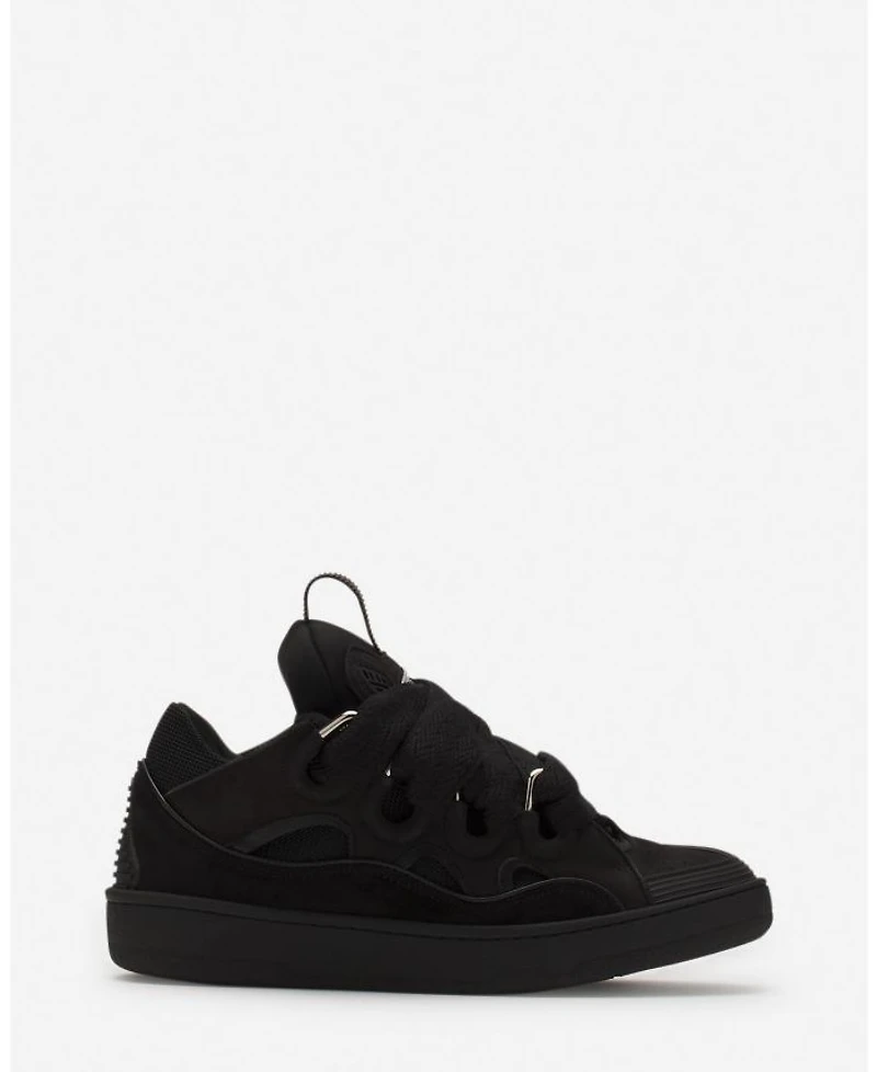 Unisex Curb Leather Sneakers