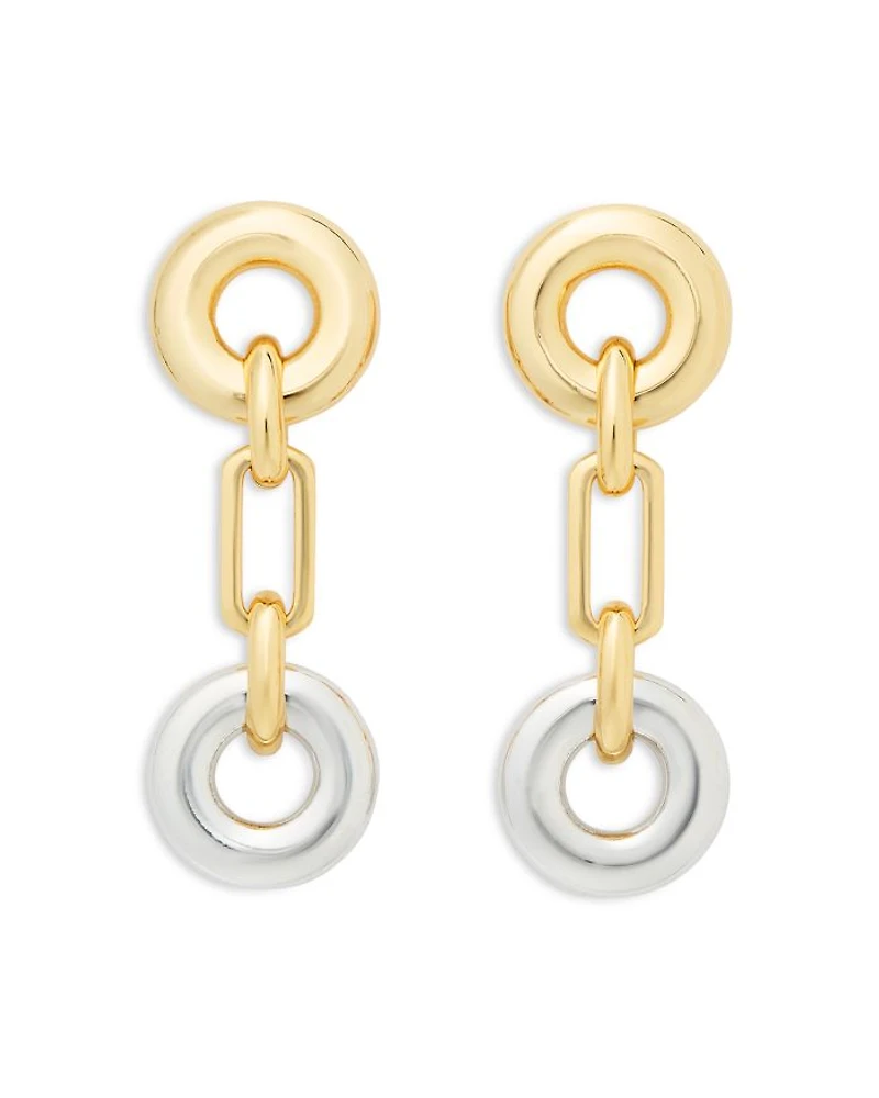 Interlock Linear Earrings
