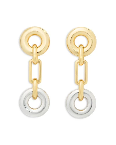 Interlock Linear Earrings