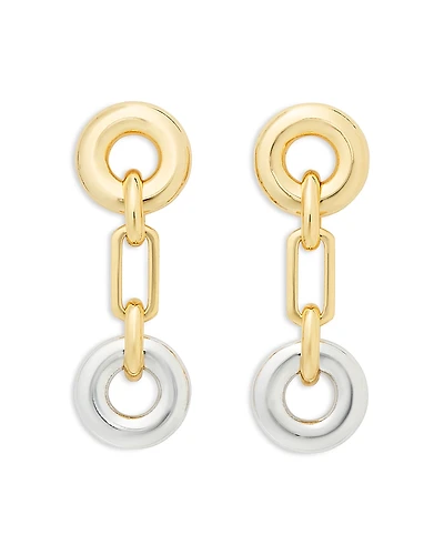 kate spade new york Interlock Linear Earrings