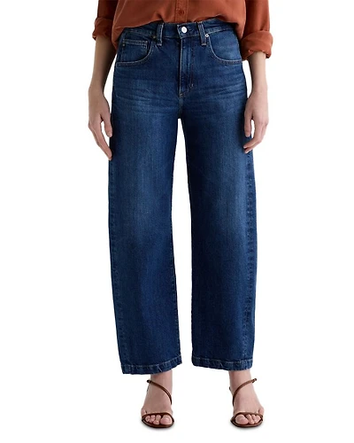 Hattie High Rise Cropped Barrel Jeans VP Dynasty