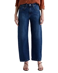 Hattie High Rise Cropped Barrel Jeans VP Dynasty