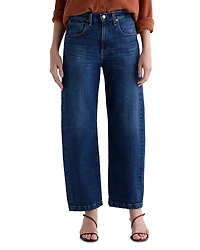 Ag Hattie High Rise Cropped Barrel Jeans