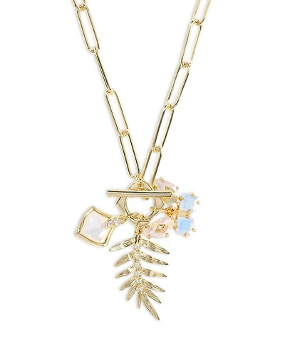 Bianca Butterfly Charm Necklace, 17"