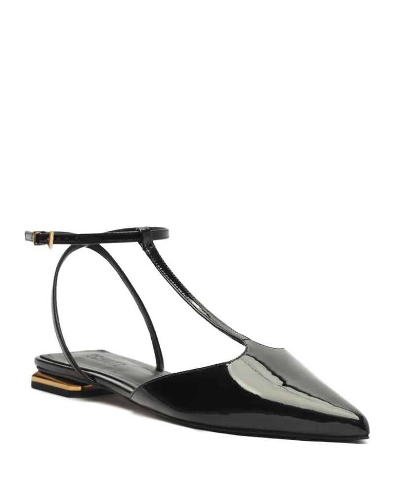 Women's Allure T Strap Flats