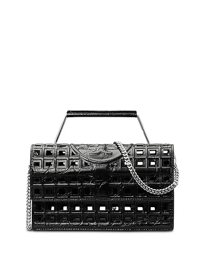 Tory Burch Fleming Cage Small Shoulder Bag