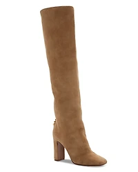 Dolce & Gabbana Women's Suede Knee High Boots