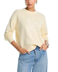 Aqua x Ava Phillippe Tough Lavender Sweater - Exclusive