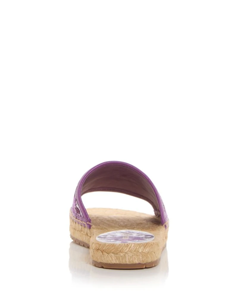Women's Espadrille Slide Sandals