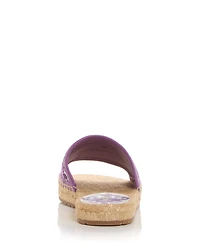 Women's Espadrille Slide Sandals