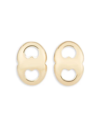 Gemini Link Stud Earrings
