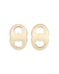 Gemini Link Stud Earrings
