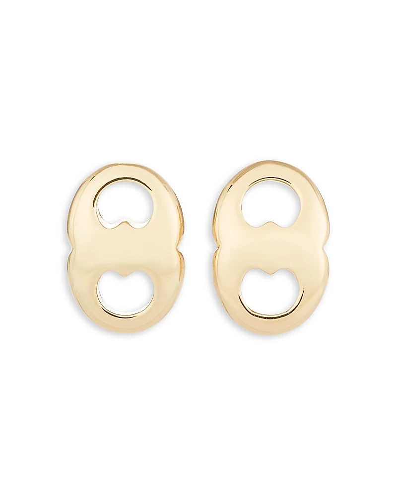 Tory Burch Gemini Link Stud Earrings