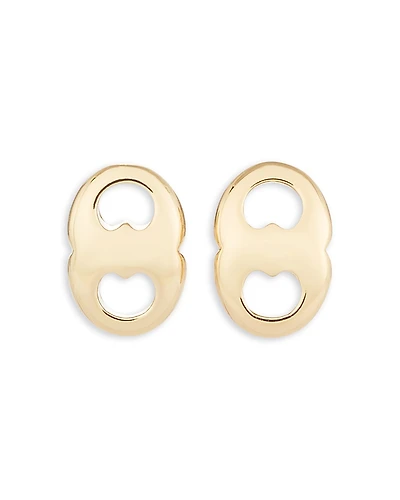 Tory Burch Gemini Link Stud Earrings