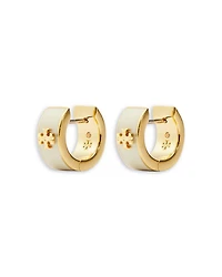 Kira Double T Huggie Hoop Earrings