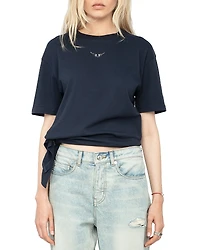 Zadig & Voltaire Edda Strass Wings Tee