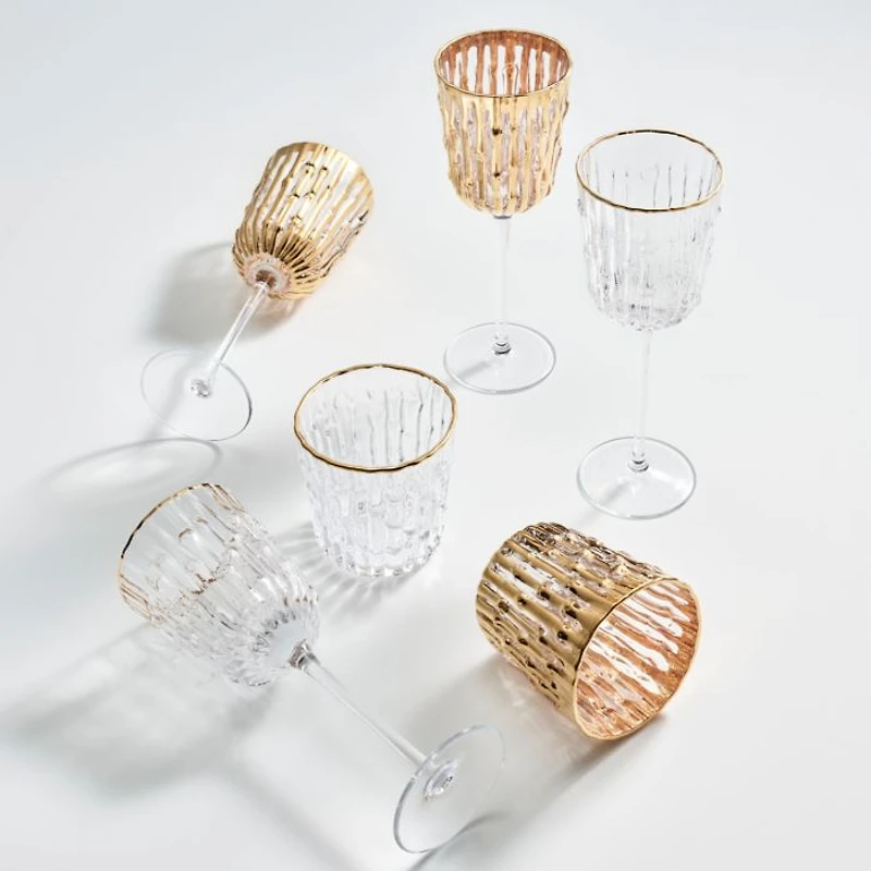 Bamboo Wine Glasses, Set of 4