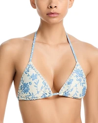Aqua Swim x Ava Phillippe Triangle Bikini Top - Exclusive