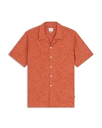 Ps Paul Smith Printed Short Sleeve Camp Shirt