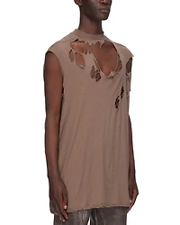 Tarp Regular Fit Destroyed Sleeveless Tee