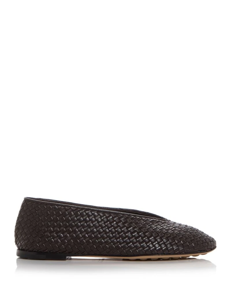 Women's Rosa Intrecciato Ballet Flats