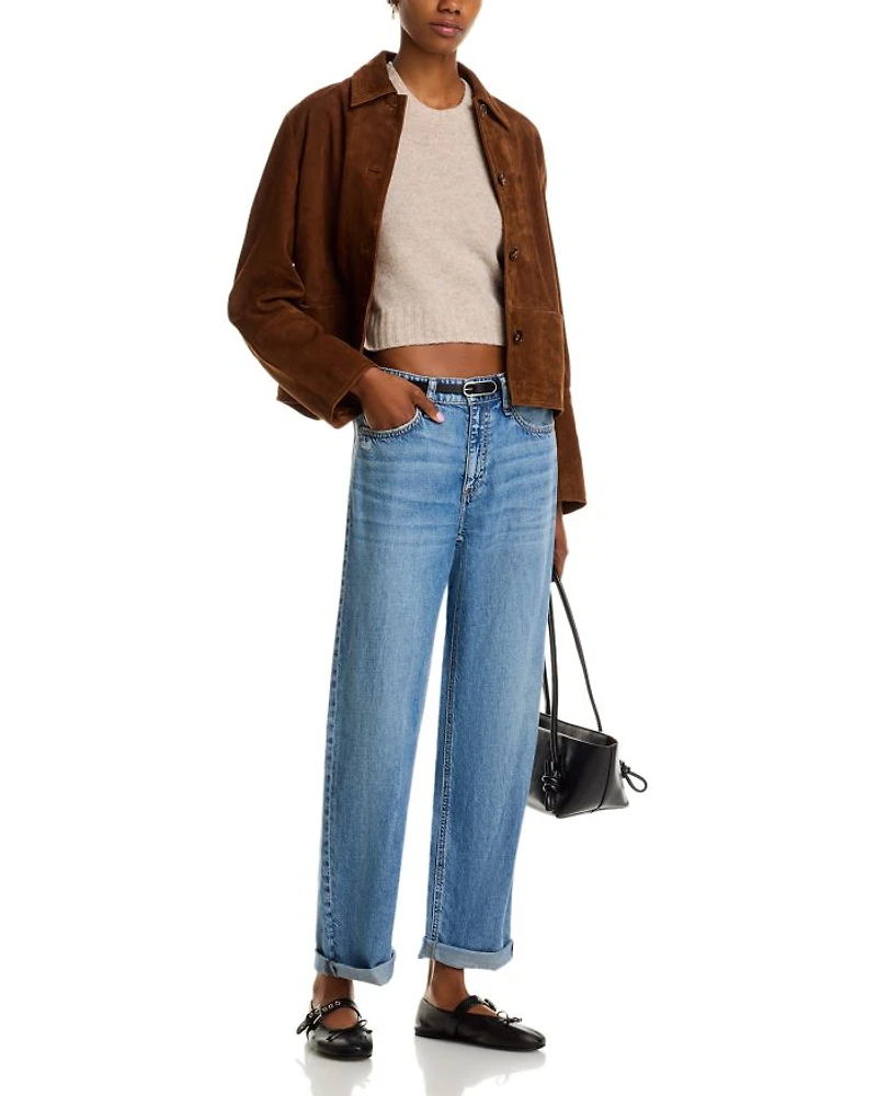 Featherweight Baggy High Rise Boyfriend Jeans Orian