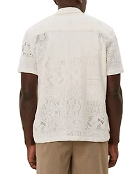 Hector Short Sleeve Lace Shirt