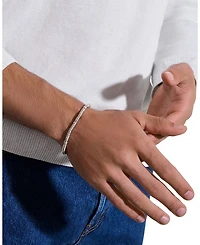 Sterling Silver Heishi Bracelet