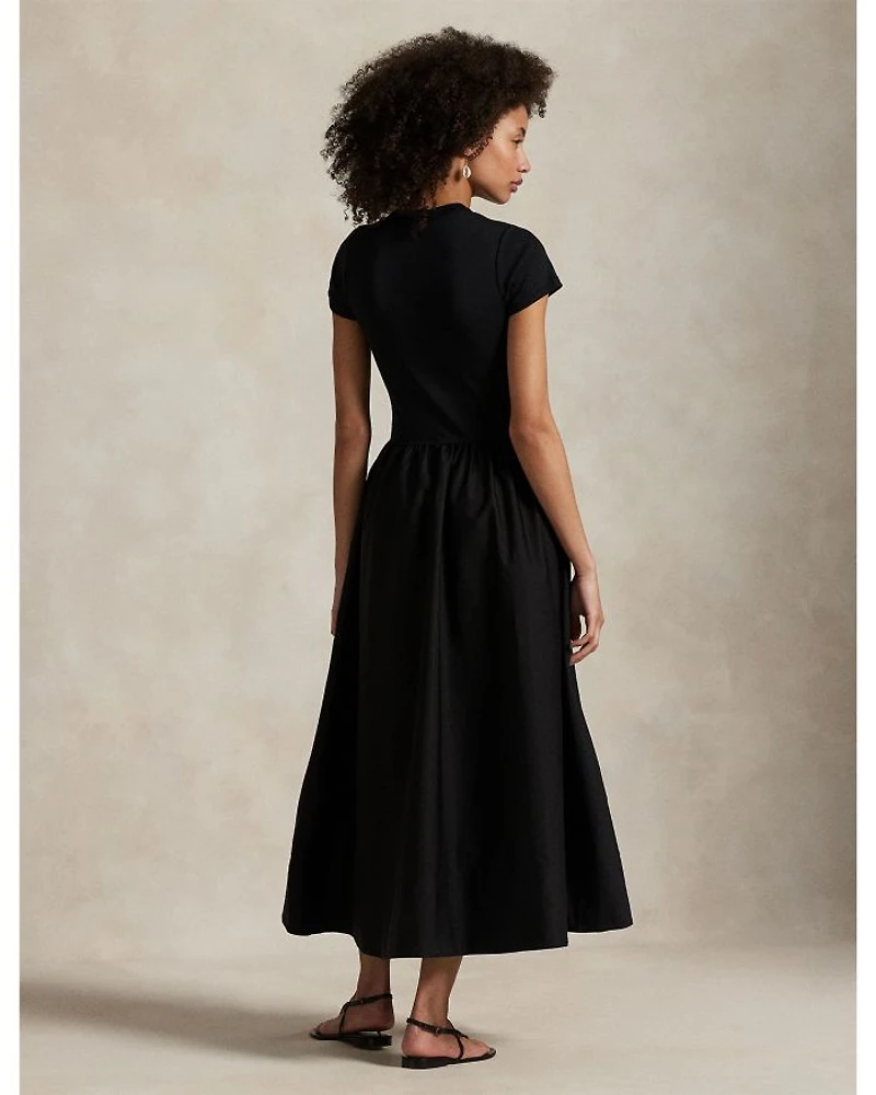Cotton Short Sleeve Dress