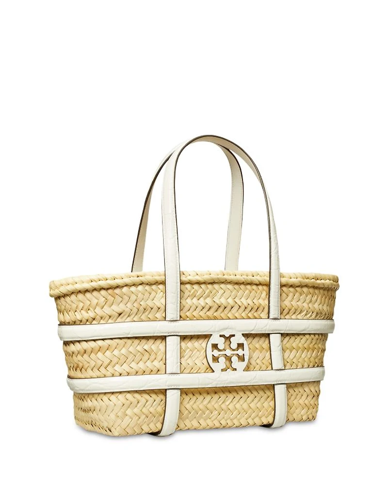Ella Small Straw Basket Tote