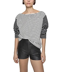 Rebecca Minkoff Ruby Stripe Pocket Tee