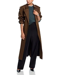 Rolled Edge Cashmere Sweater