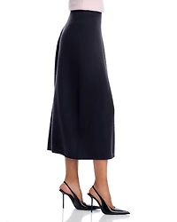 Cashmere Midi Skirt - Exclusive