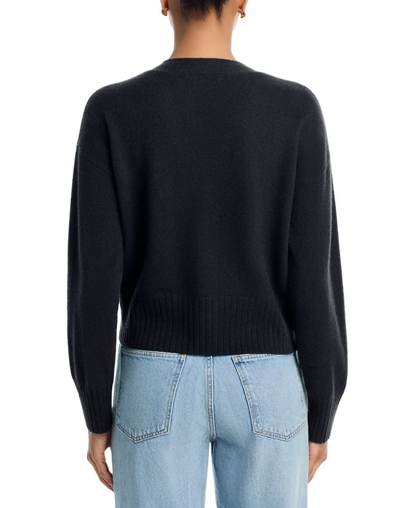 V Neck Cashmere Cardigan