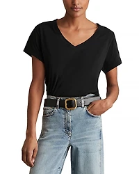 Reiss Luna V Neck Tee